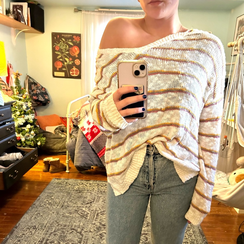 Roxy flowy sweater